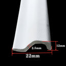 Tira de sellado autoadhesiva para puerta y ventana de 2M, cinta de sellado de espuma acústica insonorizada, herrajes para ventanas