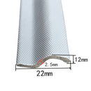 Tira de sellado autoadhesiva para puerta y ventana de 2M, cinta de sellado de espuma acústica insonorizada, herrajes para ventanas
