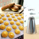 #9FT Large Icing Piping Nozzles Russian Nozzles Pastry Tips Cookies Cake Decorating Tools Tips Cream Fondant Pastry Nozzles