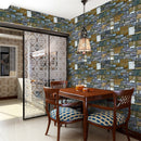 10M Living Room Kitchen Bathroom Waterproof Wall Sticker Home Decor Removable Vinyl PVC Brick Stone Self Adhesive Wallpaper