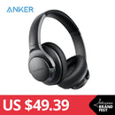 Anker Soundcore Life Q20 Hybrid Active Noise Cancelling Headphones, Wireless Over Ear Bluetooth Headphones