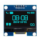 RoHS 1.3 inch OLED module white/blue  SPI/IIC I2C Communicate color 128X64 1.3 inch OLED LCD LED Display Module 1.3" OLED module