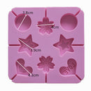 Silicone Lollipop Molds Chocolate And Candy Molds Cake Mold DIY Variety Shapes Cake Pastry Decorating Form Silicone Bakeware
