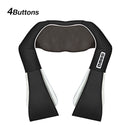 U Shape Electrical Shiatsu Body Shoulder Neck Massager Back Infrared 4D Kneading Massage Shawl Car Home Best Gift HealthCare