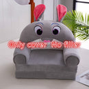 Nur Bezug KEINE Füllung Cartoon Crown Seat Puff Skin Cover für Kleinkind Kinder Sofa Folding Baby Kids Beste Geschenke