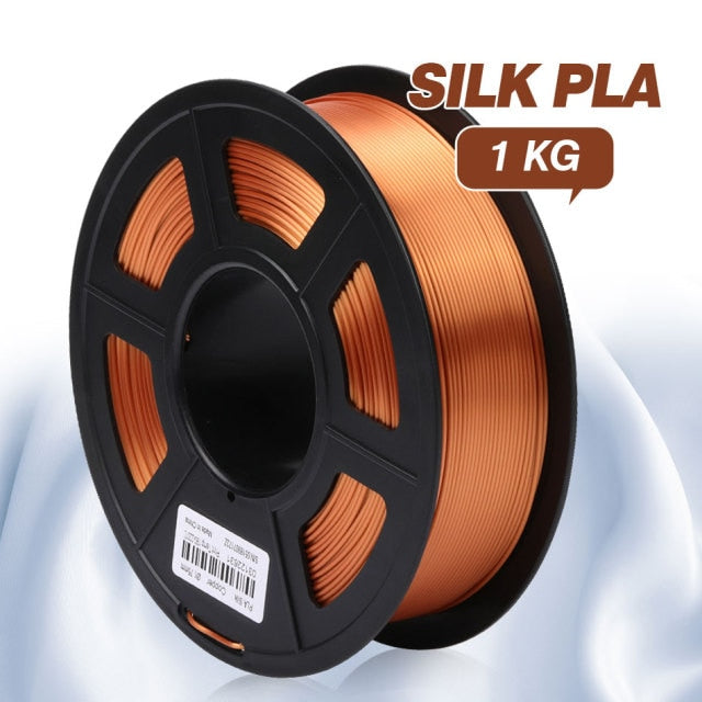 Filamento de impresora 3D SUNLU PLA Plus PLA 1,75 mm Rainbow 1KG 2.2LBS por rollo Más dureza No tóxico Envío rápido SEDA