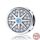 Gran oferta, 100% Plata de Ley 925 auténtica, abalorio de globo Ariel compatible con pulsera Pandora Original, fabricación de joyería DIY de moda para mujer