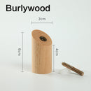Natural Wood Clothes Hanger Wall Mounted Coat Hook Decorative Key Holder Hat Scarf Handbag Storage Hanger Bathroom Rack