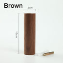 Natural Wood Clothes Hanger Wall Mounted Coat Hook Decorative Key Holder Hat Scarf Handbag Storage Hanger Bathroom Rack