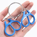 2021 New Hand Chain Saw Safety Survival Fretsaw ChainSaw Emergency Outdoor Steel Wire Saw Pocket Gear Camping Hunting Kits