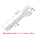 KeePang E3D V6 Nozzle Mini Spanner M2 M2.5 M3 M4 Screw Nut Hexagonal Cross Wrench Sleeve socket Maintenance Model Car Wheel Tool