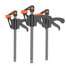 DTBD 4 Inch 2/3/4/5/10Pcs Woodworking Work Bar F Clamp Clip Set Hard Quick Ratchet Release DIY Carpentry Hand Tool Gadget
