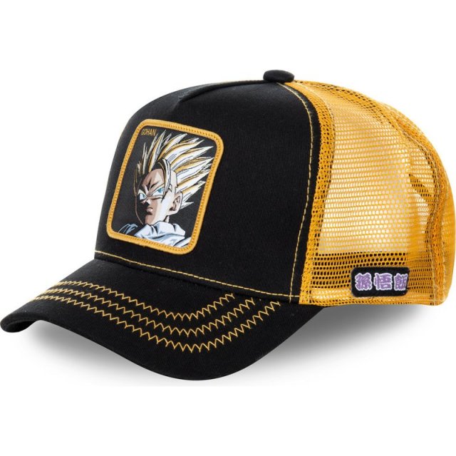Lo más nuevo, gorra de malla de Dragon Ball &amp; Naruto Anime, gorra de camionero con parche de estilo caliente, gorra de béisbol con visera curva, Gorras, Dropshipping