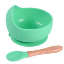 1Set Silicone Baby Feeding Bowl Tableware for Kids Waterproof Suction Bowl With Spoon Children's Dishes Kitchenware Baby Stuff