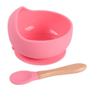 1Set Silicone Baby Feeding Bowl Tableware for Kids Waterproof Suction Bowl With Spoon Children's Dishes Kitchenware Baby Stuff