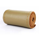 Braid On Steering Wheel Car Steering Wheel Cover With Needles and Thread Artificial Leather Diameter 38cm Auto Car Accessories