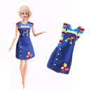 Vestido de Barbies elegante a la moda + 1 zapatos ropa Casual para ropa de Barbie de 11,8 pulgadas Accesorios zapatos, juguetes para niñas, regalo de cumpleaños
