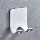 Organizador de cocina, soporte de almacenamiento de esponja de acero inoxidable, fregadero autoadhesivo, desagüe de jabón, estante de secado, gancho de pared para baño, accesorios