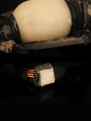 Dr Stone Natural Stone Women 'S Quartz Stone Rose Gold Plated Ring KRB414