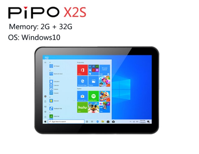Pipo X2S Mini PC 8 pulgadas 1280*800 IPS pantalla Windows 10 Tablet PC Z3735F Mini escritorio 2G Ram 32G Rom TV Box BT4.0 Wifi RJ45