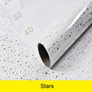 Pearl White DIY Decorative Film PVC Self Adhesive Wall Paper Furniture Renovation Stickers Kitchen Cabinet Waterproof Wallpaper