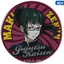 Anime Jujutsu Kaisen Broche Insignia Yuji Itadori Fushiguro Megumi Kugisaki Nobara Satoru Toge Inumaki Pin Comicon Regalo