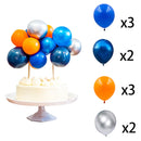 10 Stück 5-Zoll-Metallballon-Kuchenaufsatz Wolkenform Konfetti-Luftballons für Geburtstags-Babyparty-Hochzeitsfest-Dekor-Haushaltswaren
