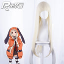 Kakegurui Yumeko Jabami Cosplay Wigs Long Black Straight Cosplay Wig Halloween Heat Resistant Synthetic Hair