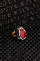 DR Stone Anillo Ceyt Mujer Piedra Natural 20 AR489