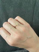 100 STÜCKE Sparkling Bar Stacking Ring für Frauen Silberschmuck Klar CZ Zirkon Hochzeit Verlobungsgeschenk