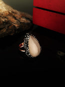 Dr Stone Natural Stone Women 'S Cat 'S Eye Stone rose gold plated Ring KRB227