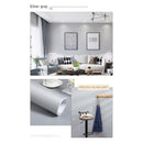 High Glossy White DIY Decorative Film Matte Self-Adhesive Wallpaper Kitchen Cabinet Old Furniture Renovation Waterproof Stickers