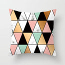 Brief Marble Geometric Cushion Cover Sofa Home Decor Living Room Pillow 45*45 Pillowcase Polyester Throw Home Decor Pillowcover