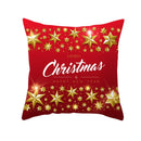 Pillowcase Christmas Cushion Cover Decorative Sofa Pillow Case Seat Car Throw Christmas Decoration Pillows Decor Home Decor