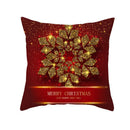 Pillowcase Christmas Cushion Cover Decorative Sofa Pillow Case Seat Car Throw Christmas Decoration Pillows Decor Home Decor
