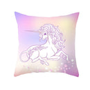 Home Cushion Cover Purple Unicorn Peach Cushion Cover 45x45cm Pillowcase Sofa Cushion Throw Decor Home Covers Pillows