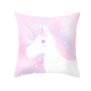 Home Cushion Cover Purple Unicorn Peach Cushion Cover 45x45cm Pillowcase Sofa Cushion Throw Decor Home Covers Pillows
