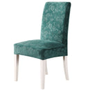 Crystal Velvet Chair Cover High-end Fabric Hotel Living Room Wedding Banquet Cushion Cover Universal Size Elastic Chair Cover