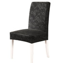 Crystal Velvet Chair Cover High-end Fabric Hotel Living Room Wedding Banquet Cushion Cover Universal Size Elastic Chair Cover