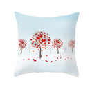 Cushion Cover Red Lovers Wedding Party Decorative Sofa Cover Case Seat Car Home Decor Throw Pillows 45x45cm Decor Home