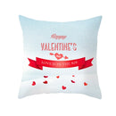 Cushion Cover Red Lovers Wedding Party Decorative Sofa Cover Case Seat Car Home Decor Throw Pillows 45x45cm Decor Home