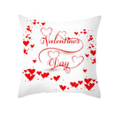 Cushion Cover Red Lovers Wedding Party Decorative Sofa Cover Case Seat Car Home Decor Throw Pillows 45x45cm Decor Home