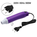 220V DIY Using Heat Gun Electric Power tool hot air 300W temperature Gun with supporting seat Shrink Plastic DIY tool color