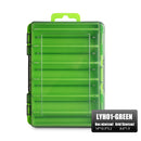 MEREDITH Angelbox 12 Fächer Angelzubehör Köderhakenboxen Aufbewahrung Doppelseitige hochfeste Angelbox