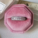 2021 neue Luxus Mode 925 Sterling Silber Rosa Engagement Ehering Ewigkeit Ring für Frauen Weihnachtsgeschenk Liebe Schmuck Z2