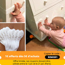 10 unids/lote, protección de bloqueo para niños, puertas de bloqueo para niños, seguridad para niños, protección de plástico, bloqueo de seguridad