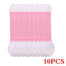 10 unids/lote, protección de bloqueo para niños, puertas de bloqueo para niños, seguridad para niños, protección de plástico, bloqueo de seguridad