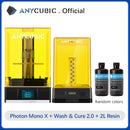 ANYCUBIC Photon Mono X 3D Printer 8.9 inch 4K Monochrome LCD UV Resin Printers 3D Printing High Speed APP Control SLA 3D Printer
