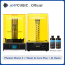 ANYCUBIC Photon Mono X 3D Printer 8.9 inch 4K Monochrome LCD UV Resin Printers 3D Printing High Speed APP Control SLA 3D Printer