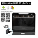 1D&2D  Supermarket Handhel  Barcode Bar  Code Scanner  Reader QR   PDF417 Bluetooth 2.4G Wireless &Wired USB Platform